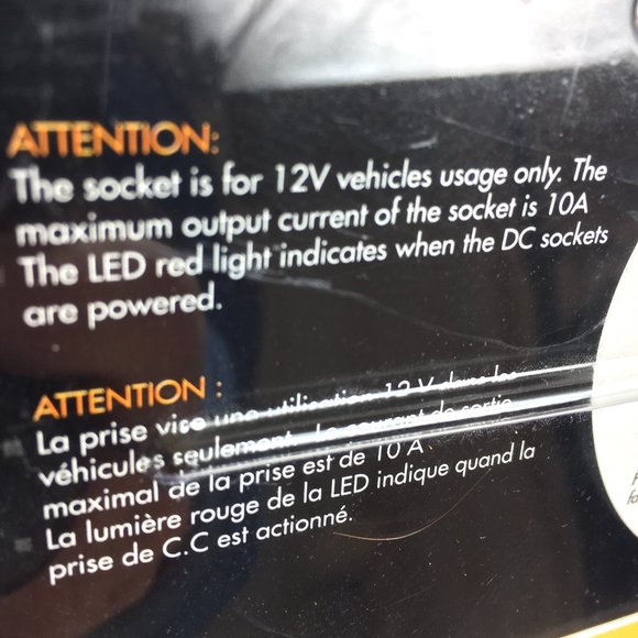 Wagan Tech 4-Way Auto 12V socket Splitter #9139 NWT - Picture 5 of 6